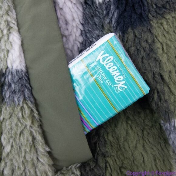 NEW Madewell (Re)sourced Sherpa Popover Tunic Jacket in‎ Plaid, L,NB532 - Picture 10 of 16